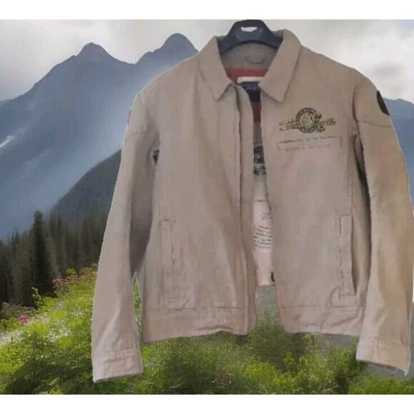 Triumph Motorcycle Jacket Mens Small Bonneville 50th Anniversary T100 1959-2009 - Picture 1 of 16